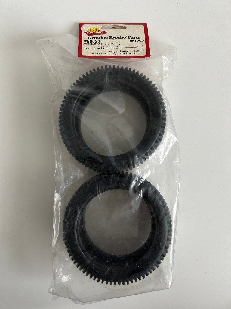 Kyosho W5652S high traction tire micro square soft nieuw rc, Verzenden, Nieuw, Overige schalen, Onderdeel