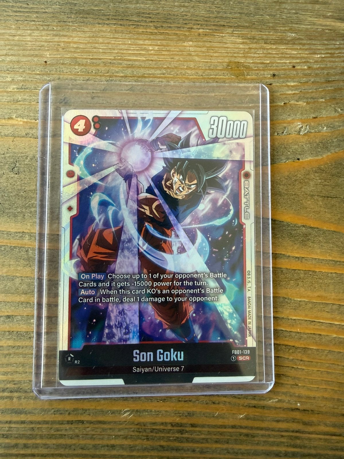 Dragon Ball fusion world FB01-139, Ophalen of Verzenden, Zo goed als nieuw