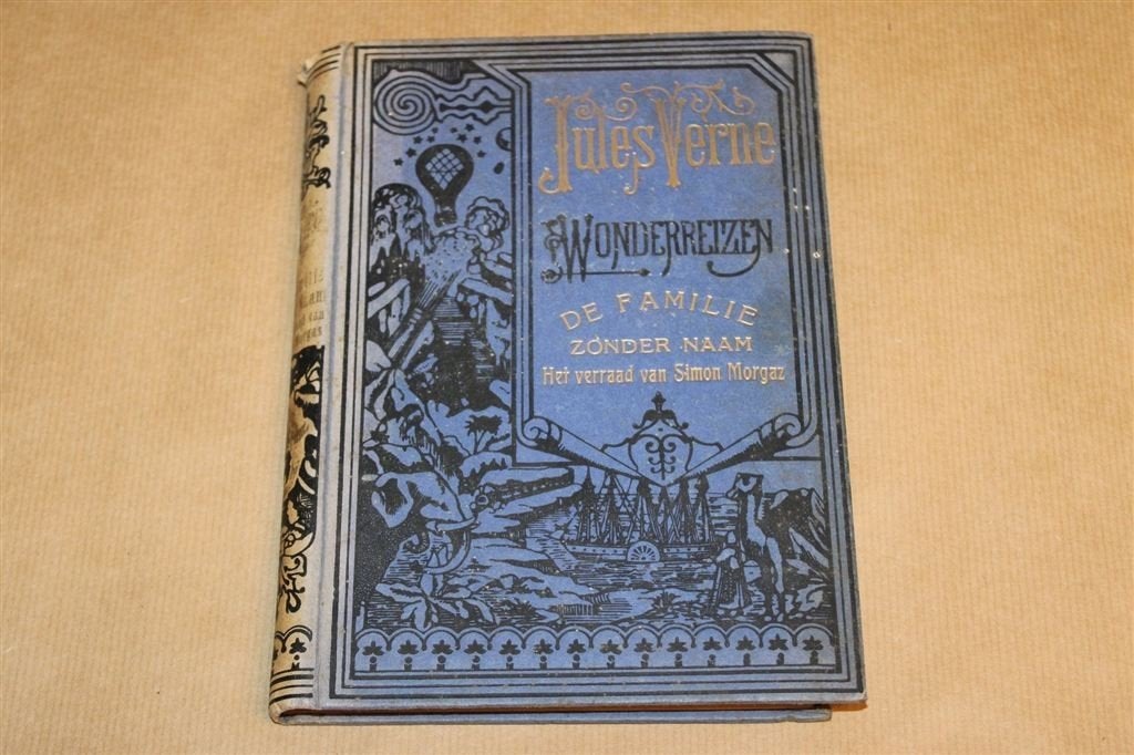 Familie Zonder Naam Deel 1 — Verne Wonderreizen Schaars 1920, Ophalen of Verzenden, Gelezen