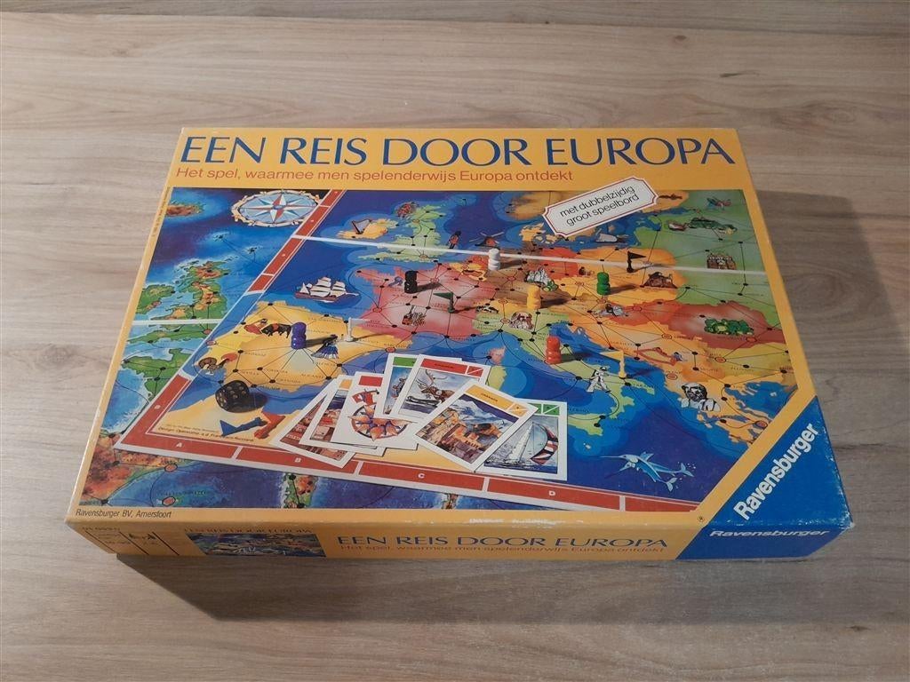 een reis door europa - topo spel - s5733, Verzenden, Zo goed als nieuw