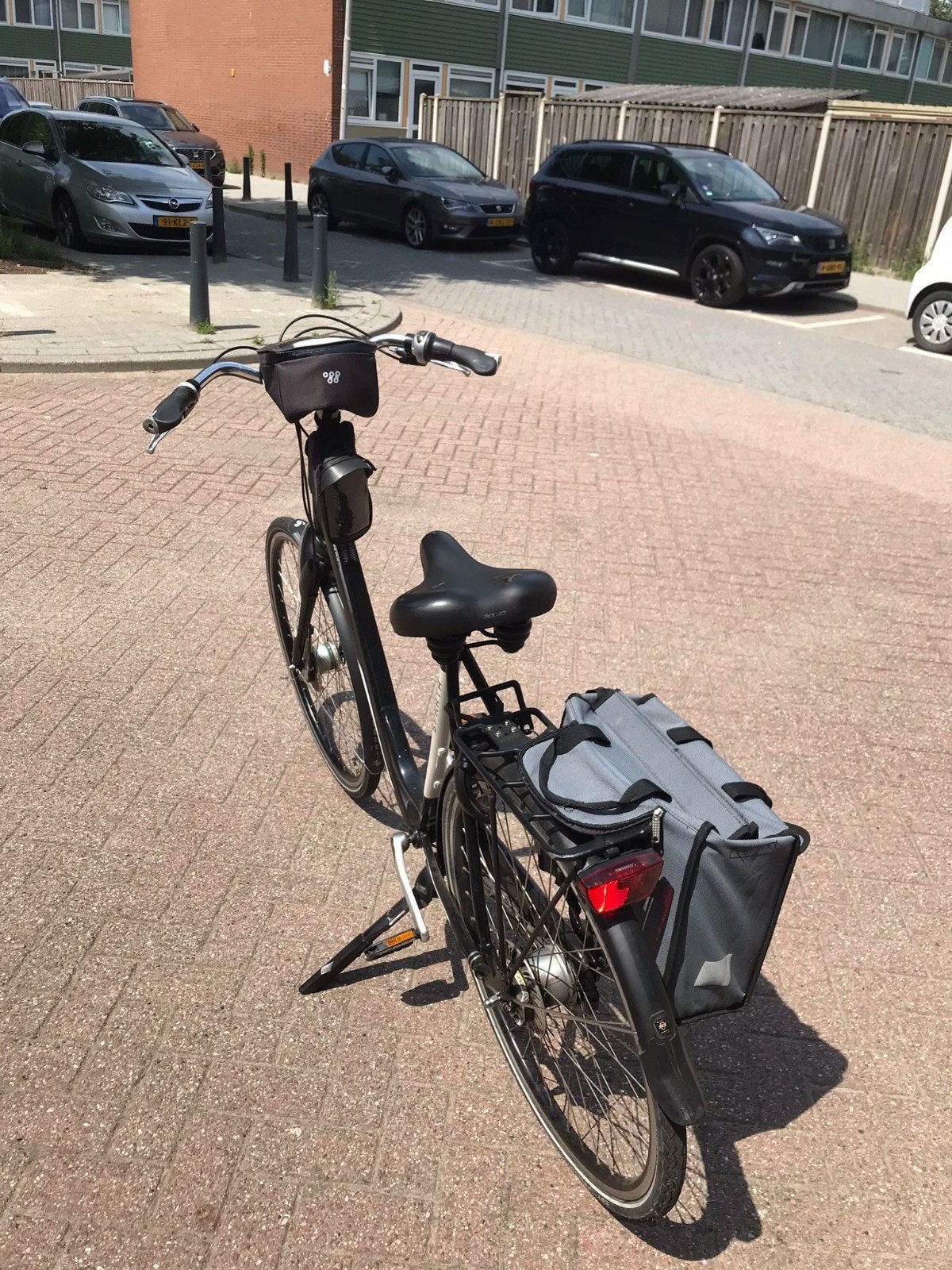 Sparta fiets met lage instap, Ophalen, Sparta, Gebruikt, Velgrem