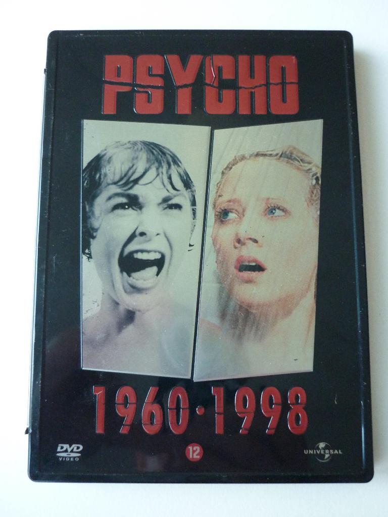 Psycho 1960-1998 – Alfred Hitchcock, Gus van Sant  (2 x DVD), Vanaf 12 jaar, Ophalen of Verzenden, Gebruikt, Overige genres