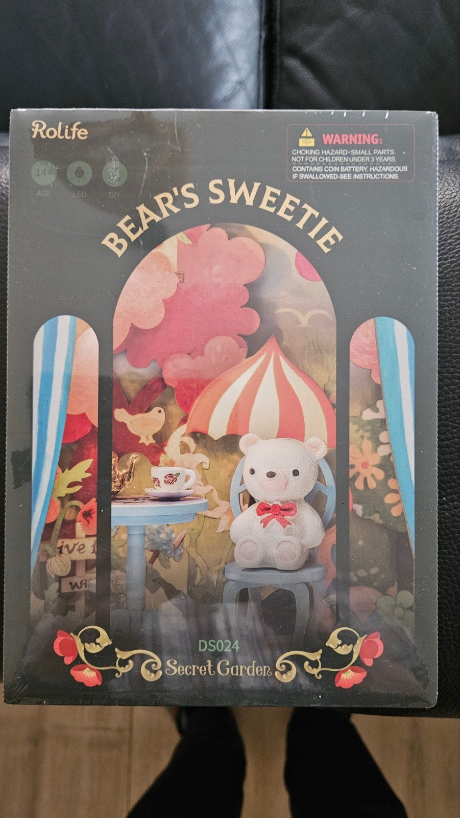 Rolife Bear's Sweetie DIY Miniatuur Huisje met LED, Ophalen of Verzenden, Nieuw, Knutselwerk