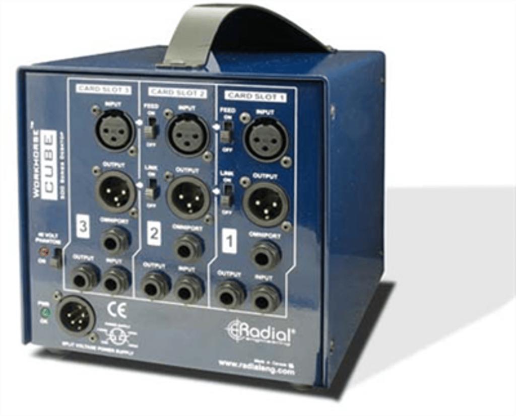 Radial Cube Workhorse desktop rack voor 500-serie 3 slots, ., Overige typen, Nieuw, Ophalen of Verzenden