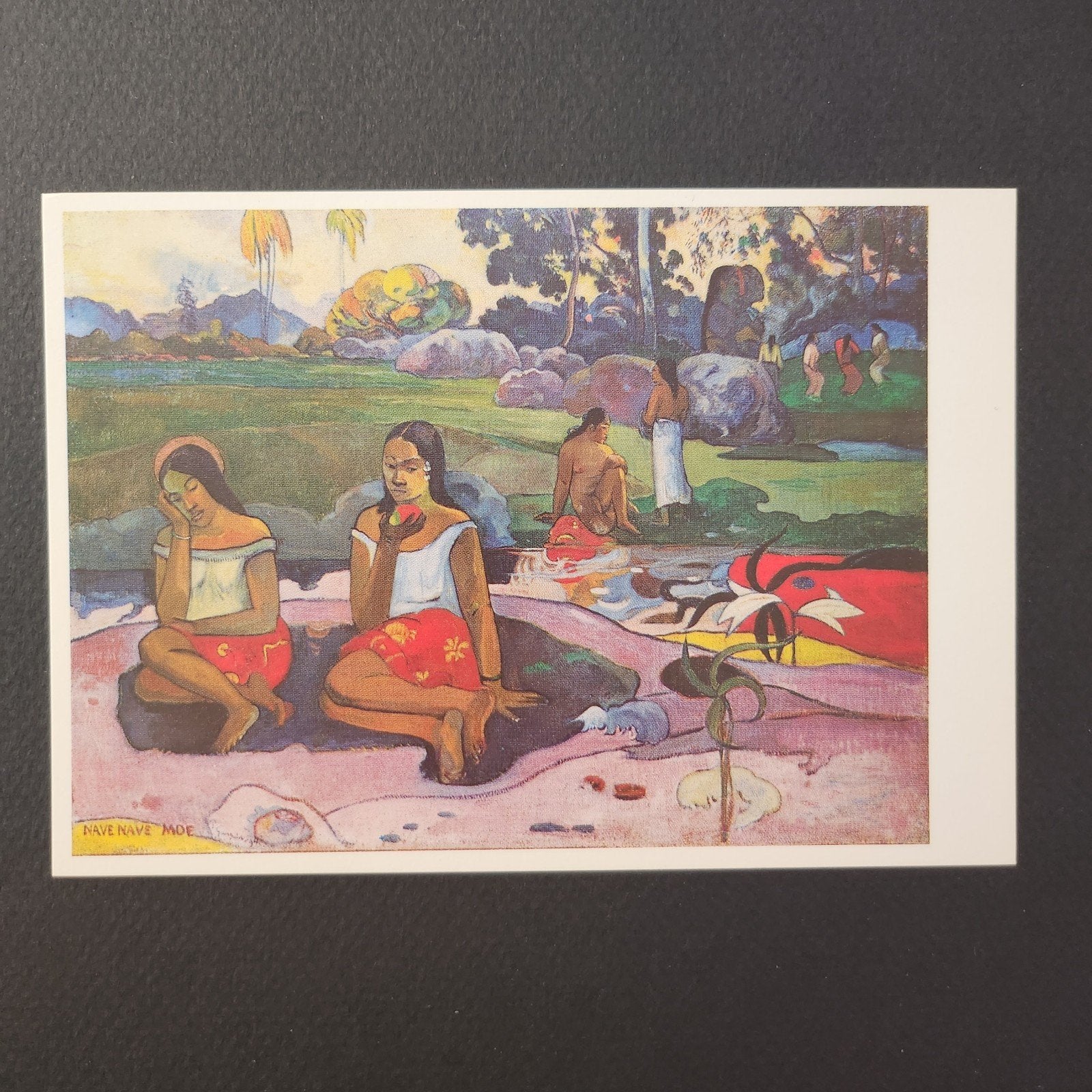Kunstkaart Paul Gauguin - Nave Nave Moe, Verzenden, 1980 tot heden, Ongelopen, Cultuur en Media