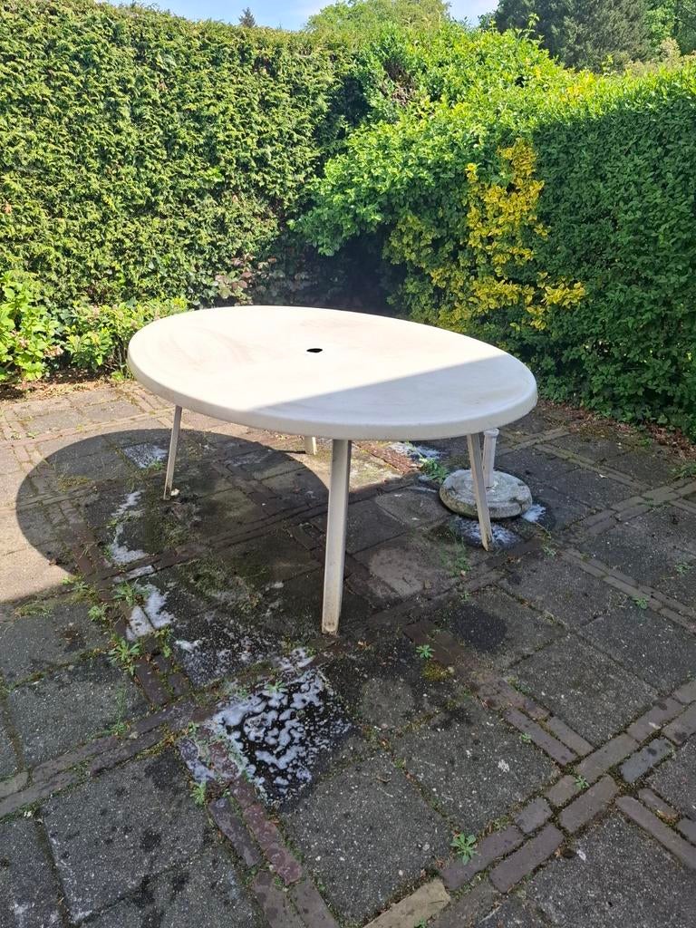 Royale ovale tuintafel 164x114 cm - Vier Seizoenen, Ophalen of Verzenden, Gebruikt, Ovaal