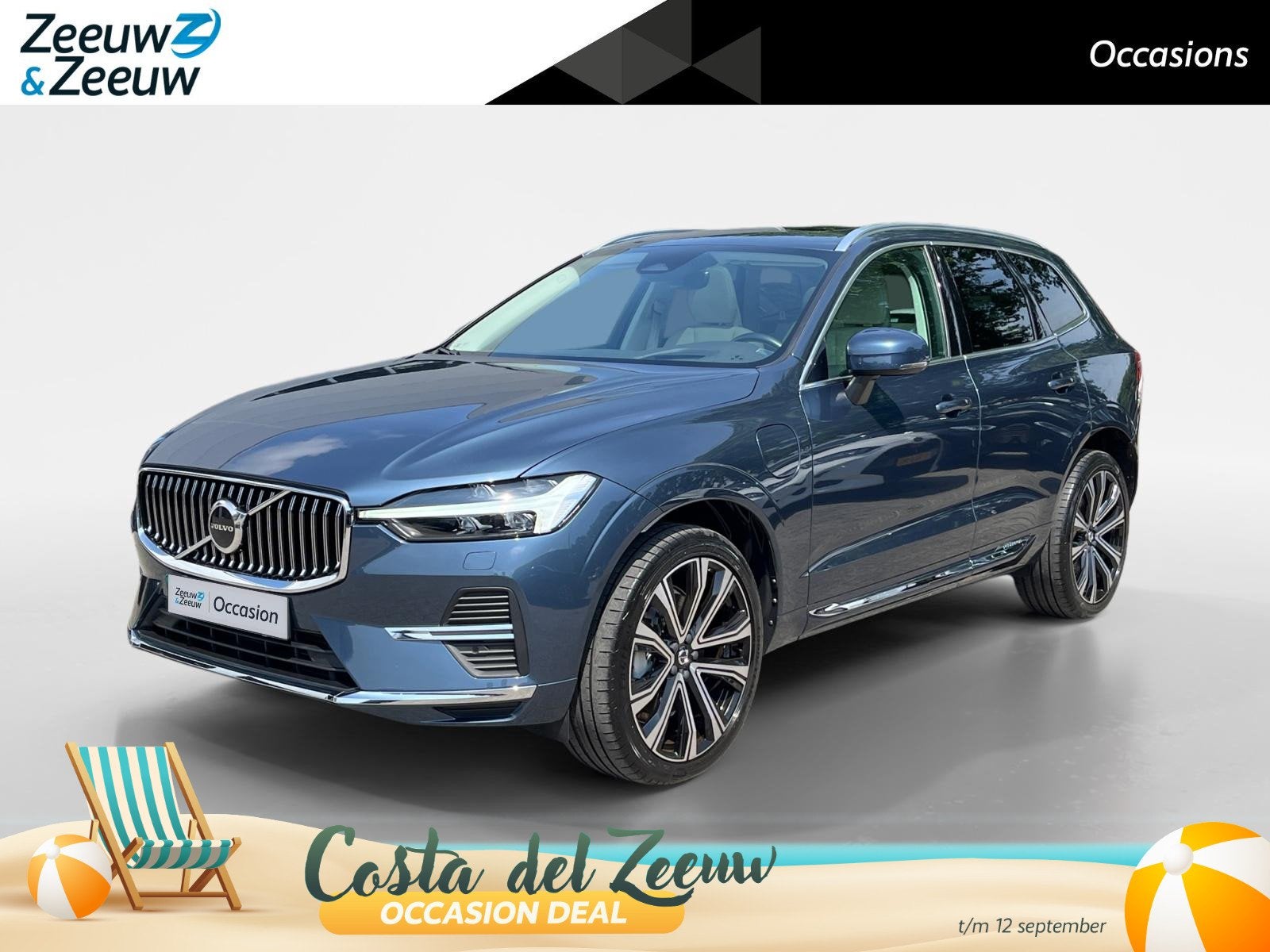 Volvo XC60 2.0 T8 Plug-in hybrid AWD Ultra Black Edition, Auto's, Volvo, Bedrijf, Te koop, XC60, 4x4, ABS, Achteruitrijcamera