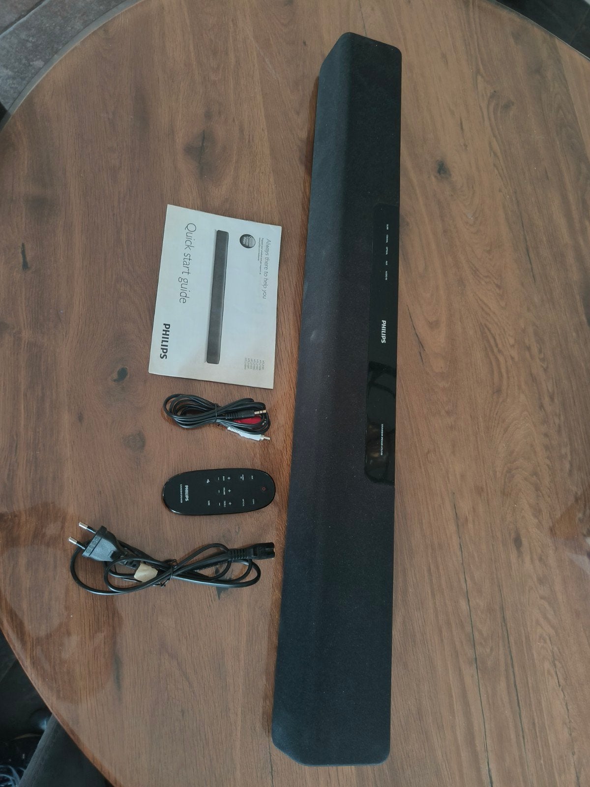 Philips soundbar speaker HTL2100, Ophalen