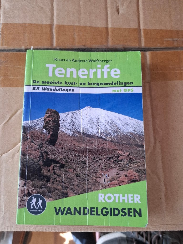 Wandelgids Tenerife rother, Fiets- of Wandelgids, Europa, Klaus en annette wolfsperger, Ophalen of Verzenden