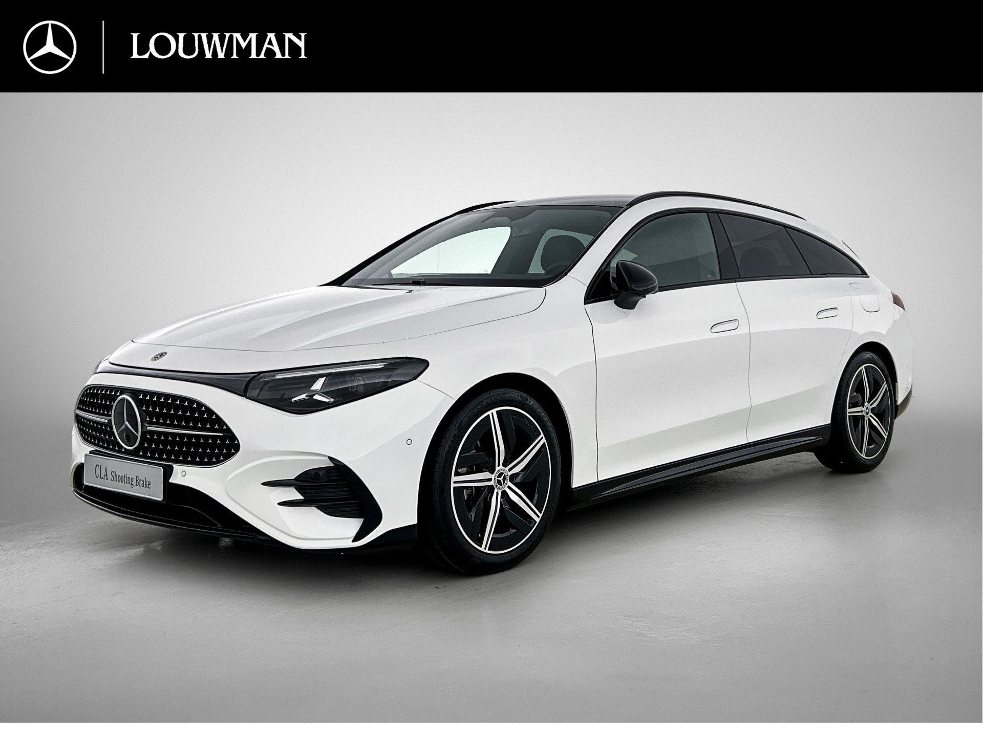 Mercedes-Benz CLA-Klasse Shooting Brake 180 Business Solutio, CLA, Automatische klimaatregeling, Zwart, Wit