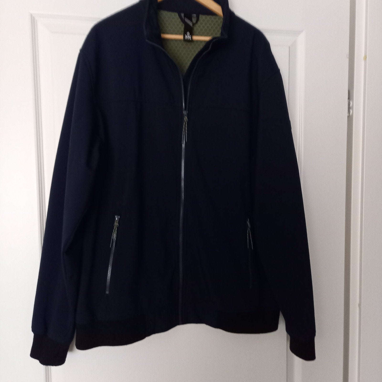 Heren jas donkerblauw - Zo goed als nieuw, Blauw, Maat 56/58 (XL), Ophalen of Verzenden, Zo goed als nieuw