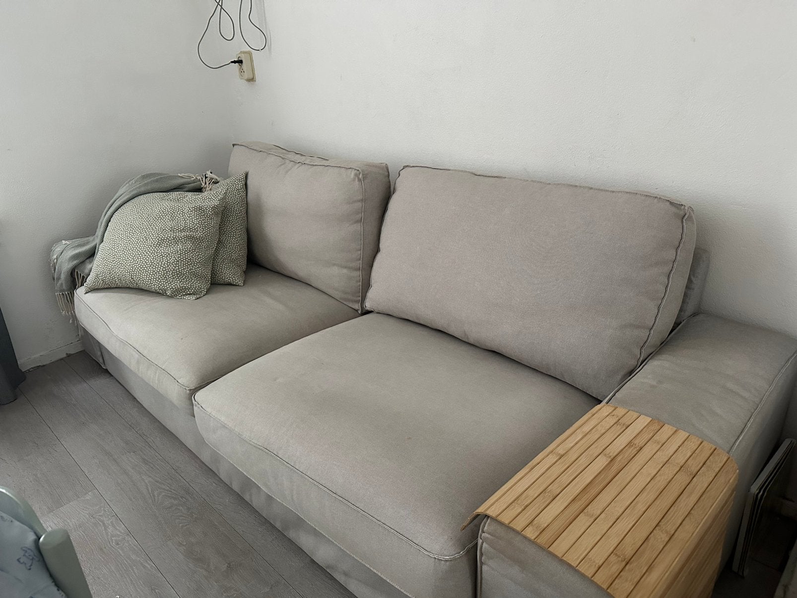 IKEA KIVIK 3-zitsbank, Ophalen, Gebruikt, 150 tot 200 cm, Tweepersoons