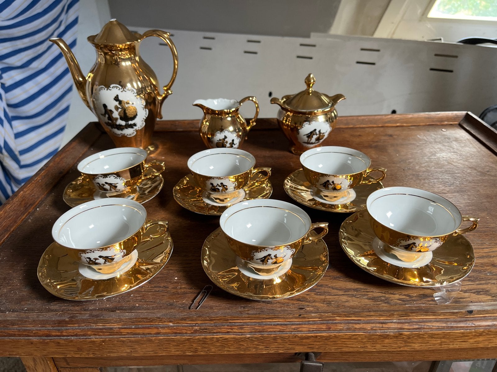 Bareuther Waldsassen Bavaria Porseleinen Koffieservies, Ophalen of Verzenden