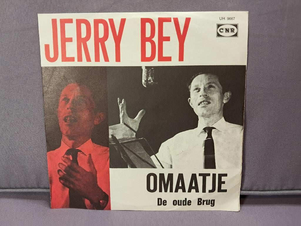 45t. nl. jerry bey. oomaatje. ex+, Gebruikt, 7 inch, Single, Ophalen of Verzenden