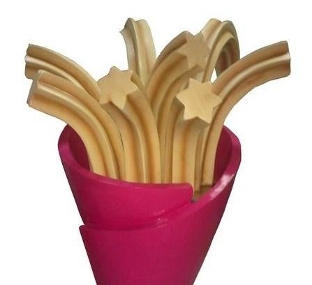 Churros 180 cm - churros display on base polyester, Verzamelen, Ophalen, HorecaBeelden, Overige typen, Nieuw