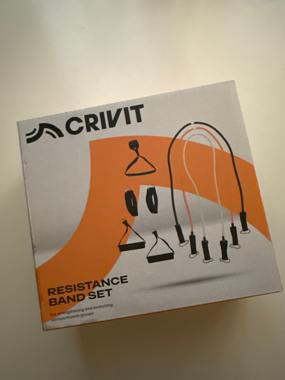 Nieuw Crivit Resistance Band Set - Ongeopend, Sport en Fitness, Fitnessmaterialen, Verzenden, Nieuw, Armen, Weerstandband