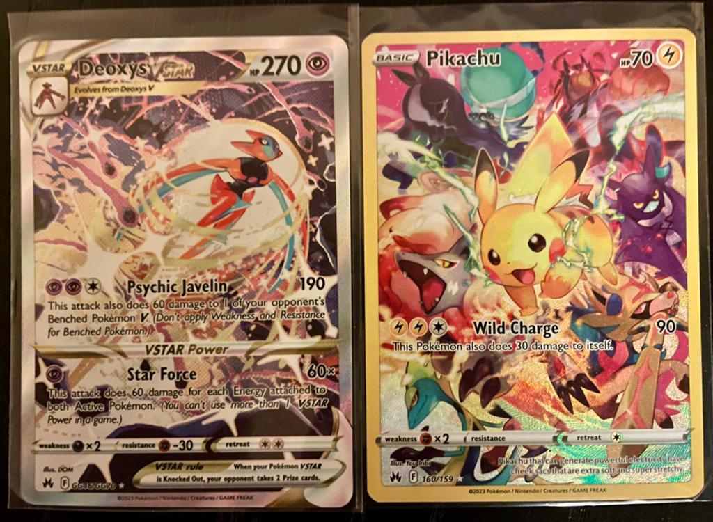 Crown Zenith hits Pokémon kaarten, Hobby en Vrije tijd, Verzamelkaartspellen | Pokémon, Ophalen of Verzenden, Nieuw, Meerdere kaarten
