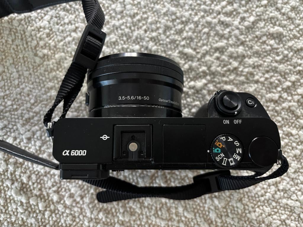 Sony A6000 Camera - complete set, Audio, Tv en Foto, Fotocamera's Digitaal, Ophalen, Zo goed als nieuw, Sony, 24 Megapixel