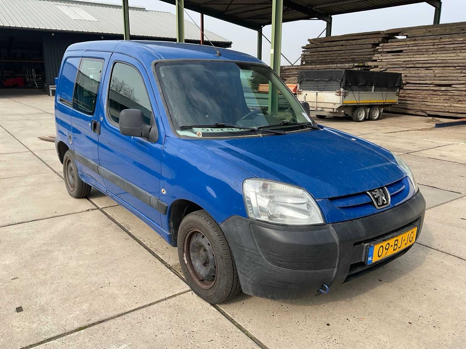 2003 Peugeot Partner 170C 1.9D-500 Bedrijfswagen, Auto's, Bestelauto's, Voorwielaandrijving, Gebruikt, 4 cilinders, Origineel Nederlands