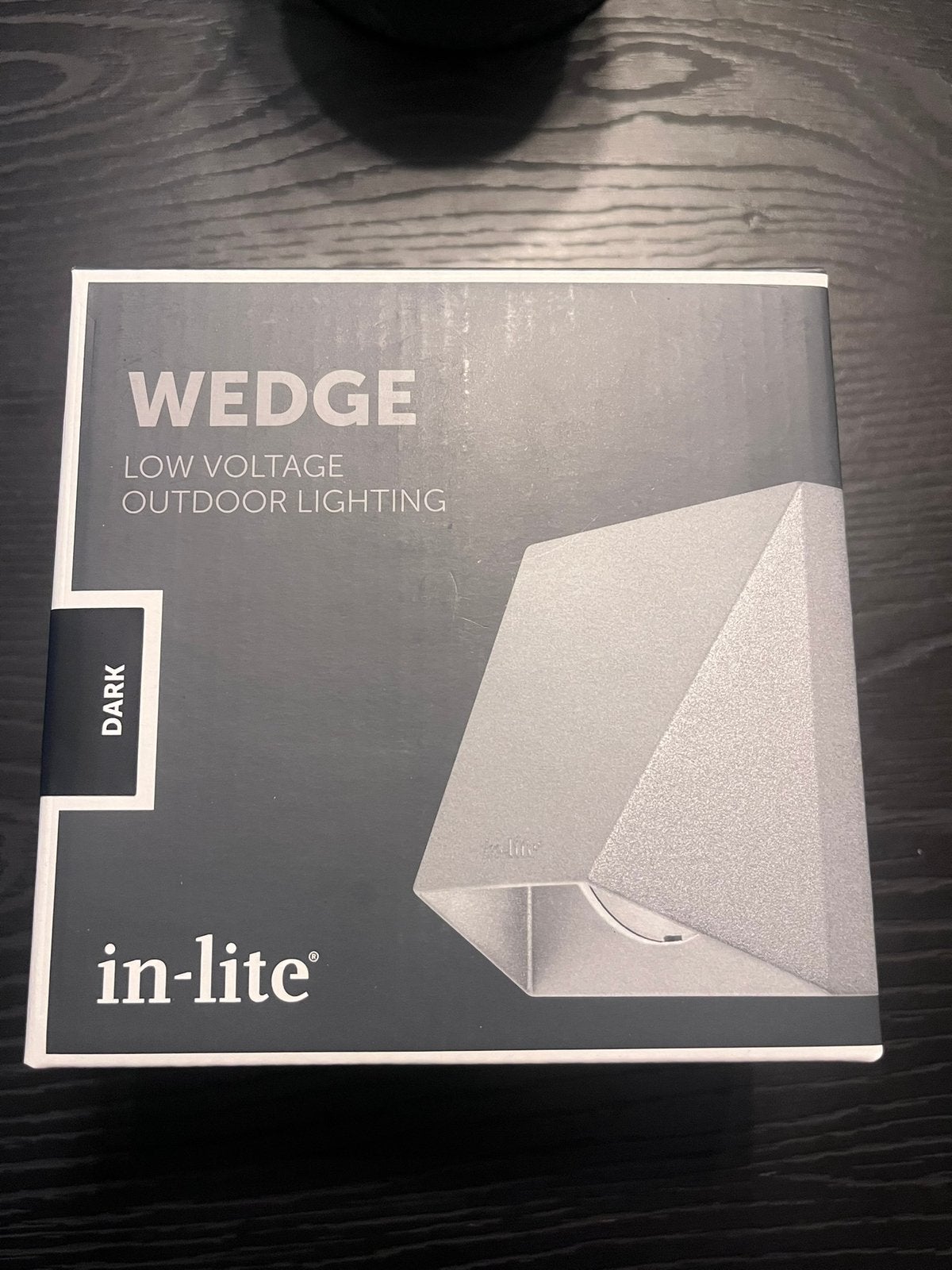 In-lite wedge armatuur, Tuin en Terras, Ophalen, Minder dan 50 watt, Netvoeding, Nieuw
