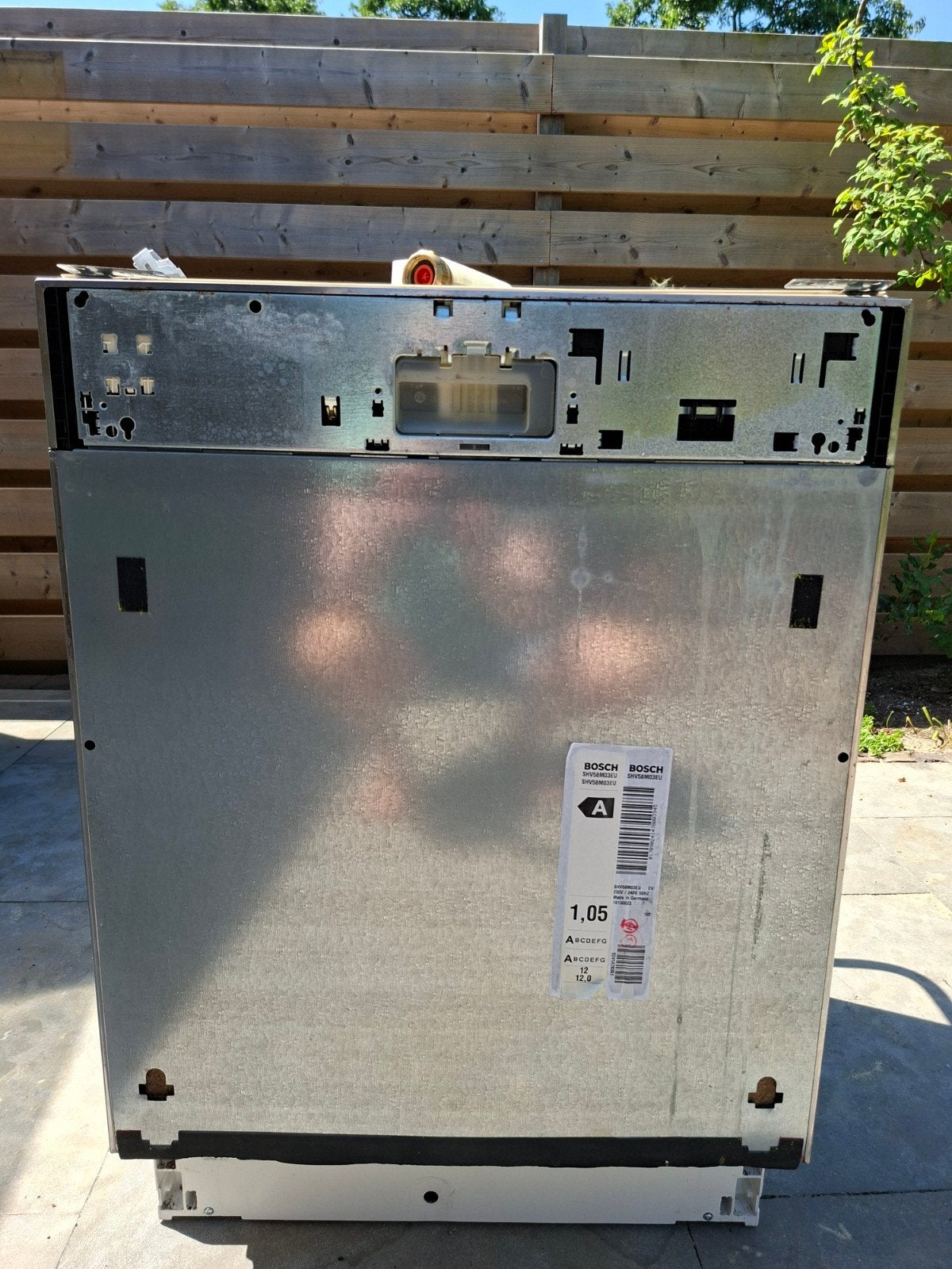 Bosch SHV58M03EU Vaatwasser - Inbouw, verstelbare pootjes, Witgoed en Apparatuur, Vaatwasmachines, Ophalen, Gebruikt, Energieklasse A of zuiniger