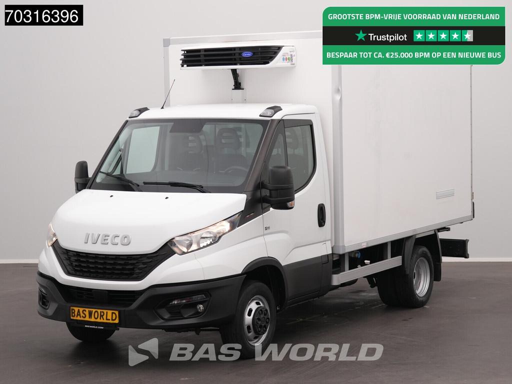 Iveco Daily 35C16 3.0L Koelwagen Carrier Xarios 350 Zijdeur, Auto's, Bestelauto's, Stof, Gebruikt, Euro 6, Iveco