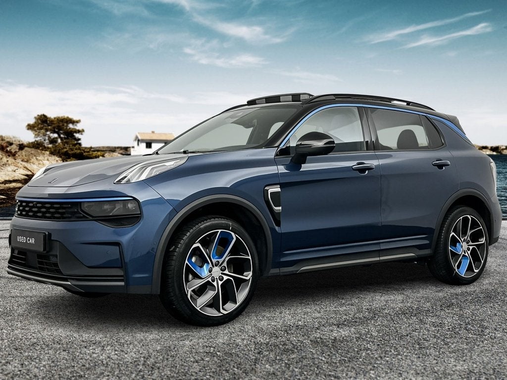 Lynk & Co 01 262PK Plug-in Hybride| Panodak| Adap.Cruise| 36, 12 maanden, Stof, Blauw, Plug-in hybride