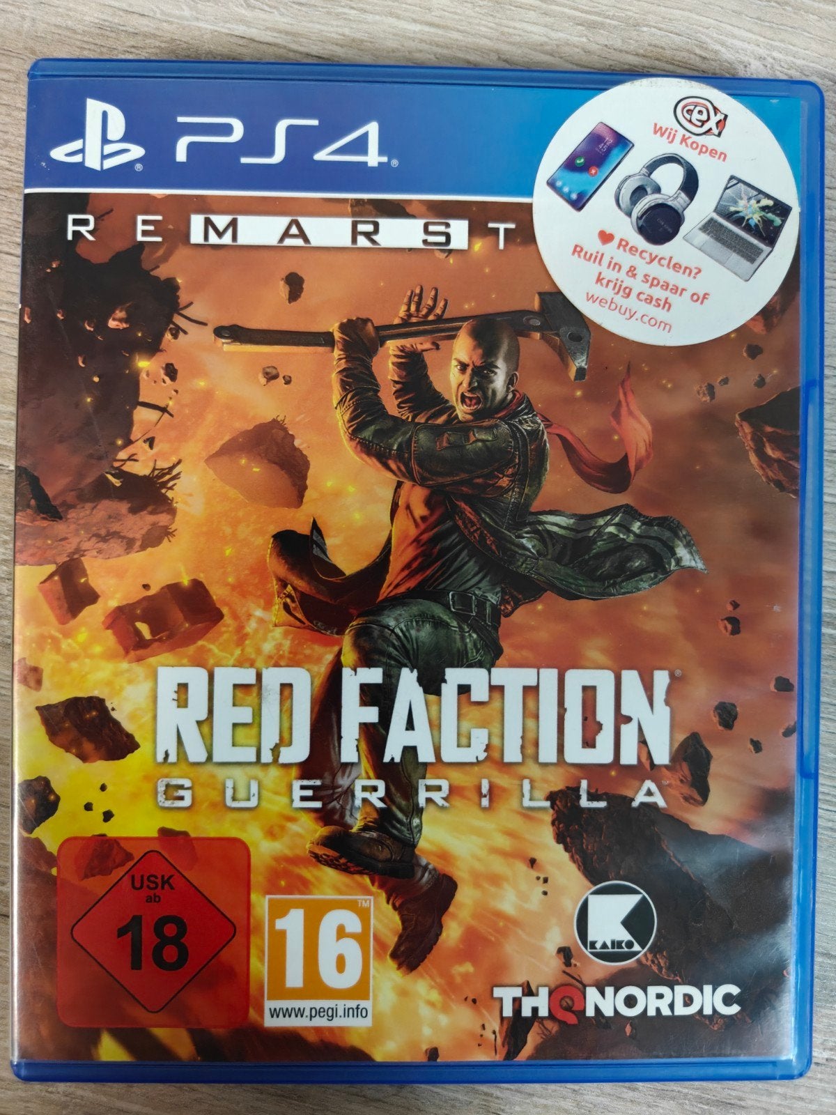 Red Faction Guerrilla Re-Mars-tered PS4, Shooter, Emil-Fischer-Straße 16, 97074 Würzburg, Duitsland, Info@thqnordic.com, 1 speler