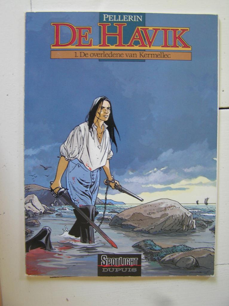 De Havik. 1. De overledene van Kermellec., Eén stripboek, Ophalen of Verzenden, Gelezen