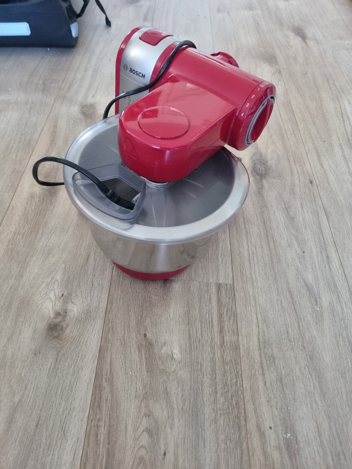 Bosch Keukenmachine MUM46R1/05 - met roerder en ga, 4 liter of meer, Ophalen of Verzenden, 3 snelheden of meer