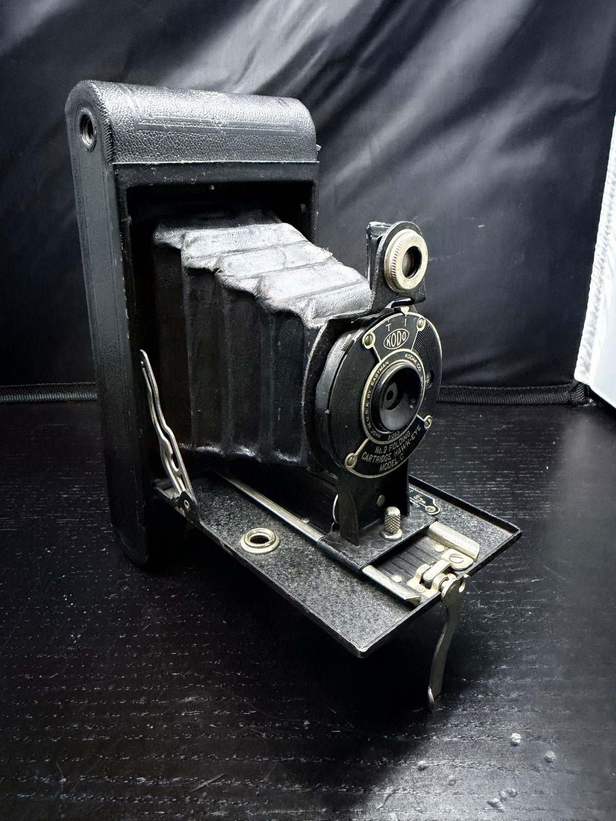 Eastman Kodak No. 2 Folding Cartridge Hawk-Eye Model C, Gebruikt, Z, Ophalen of Verzenden, Kodak
