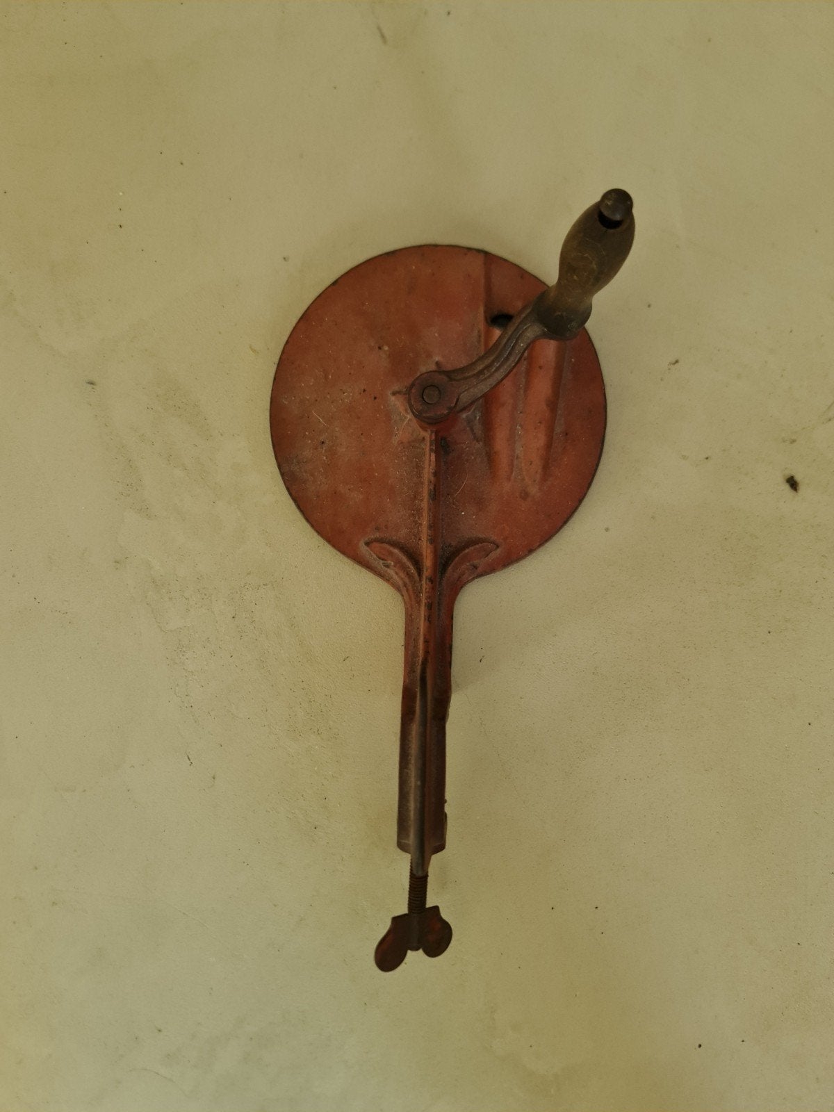 Antieke handbediende groentesnijder/rasp, Ophalen of Verzenden