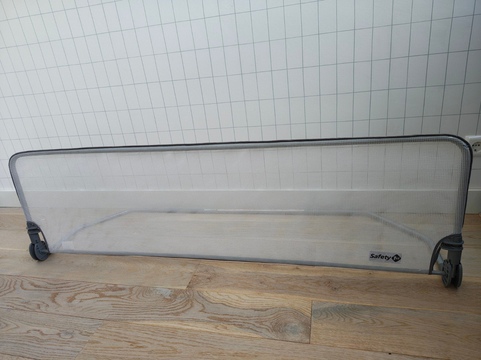 Safety 1st bedrek 150 cm lang, Ophalen, Gebruikt, Klemhekje, Metaal of IJzer