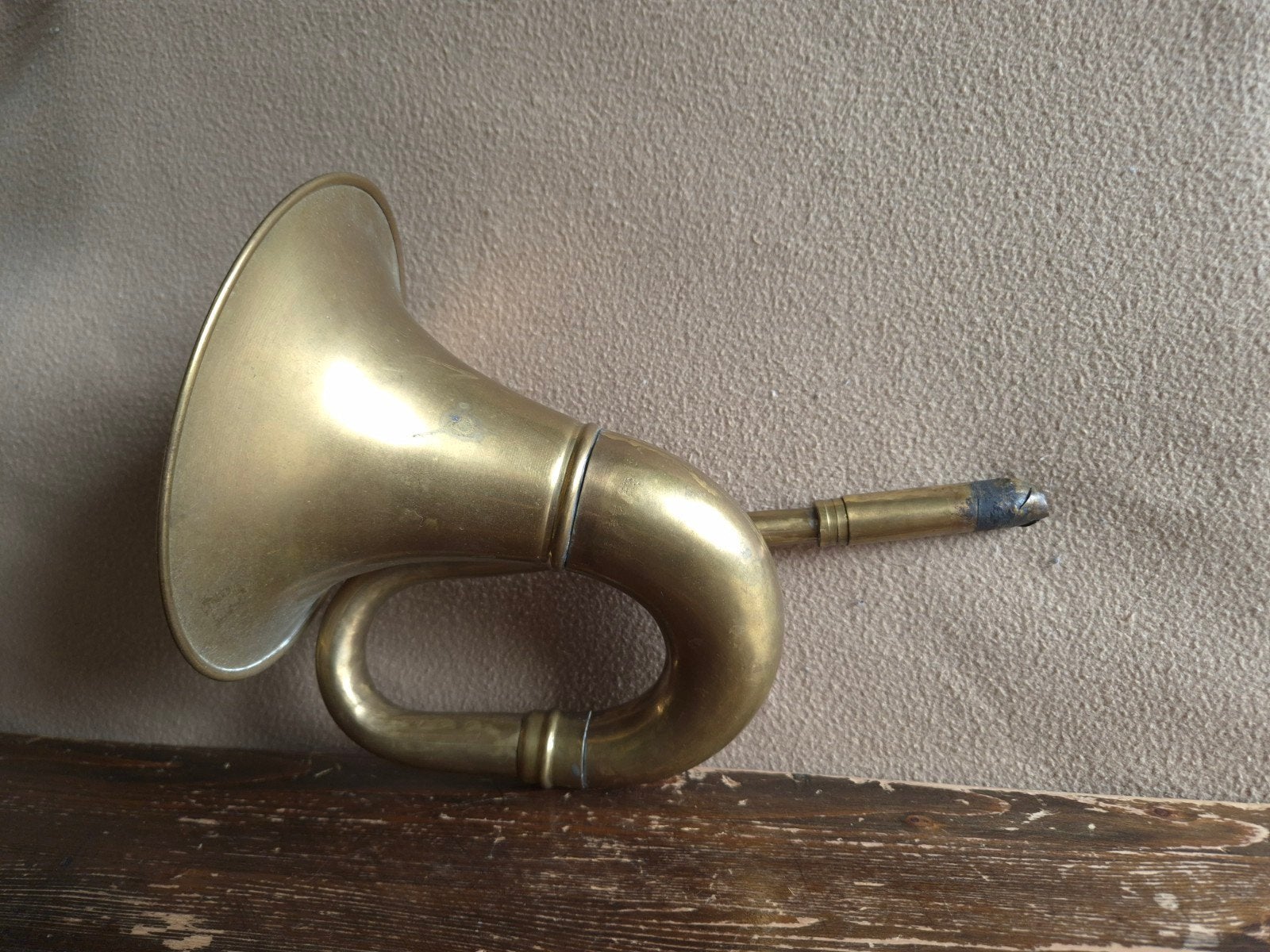 Messing hoorn/bugel, Muziek en Instrumenten, Ophalen of Verzenden, Overige typen