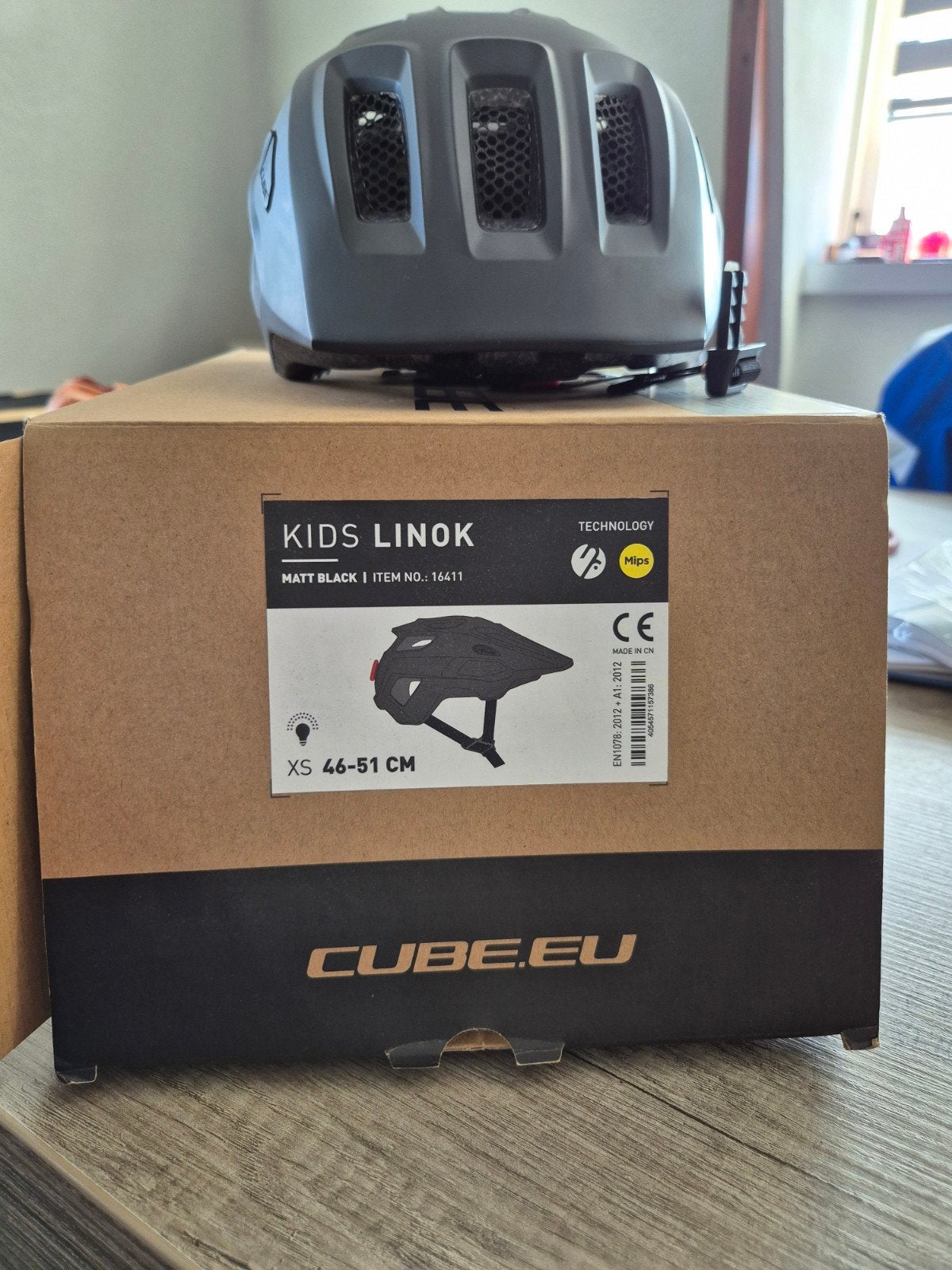 Cube Kids Linok Fietshelm - Nieuw met MIPS, XS, Jongen of Meisje, Nieuw, Ophalen of Verzenden