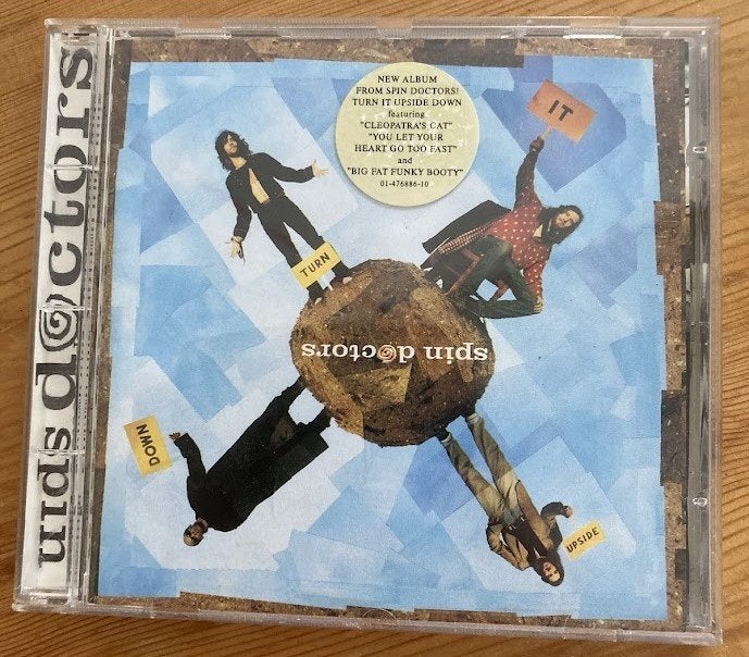 CD Spin Doctors – Turn it upside down, Ophalen of Verzenden, Zo goed als nieuw, Poprock, Album