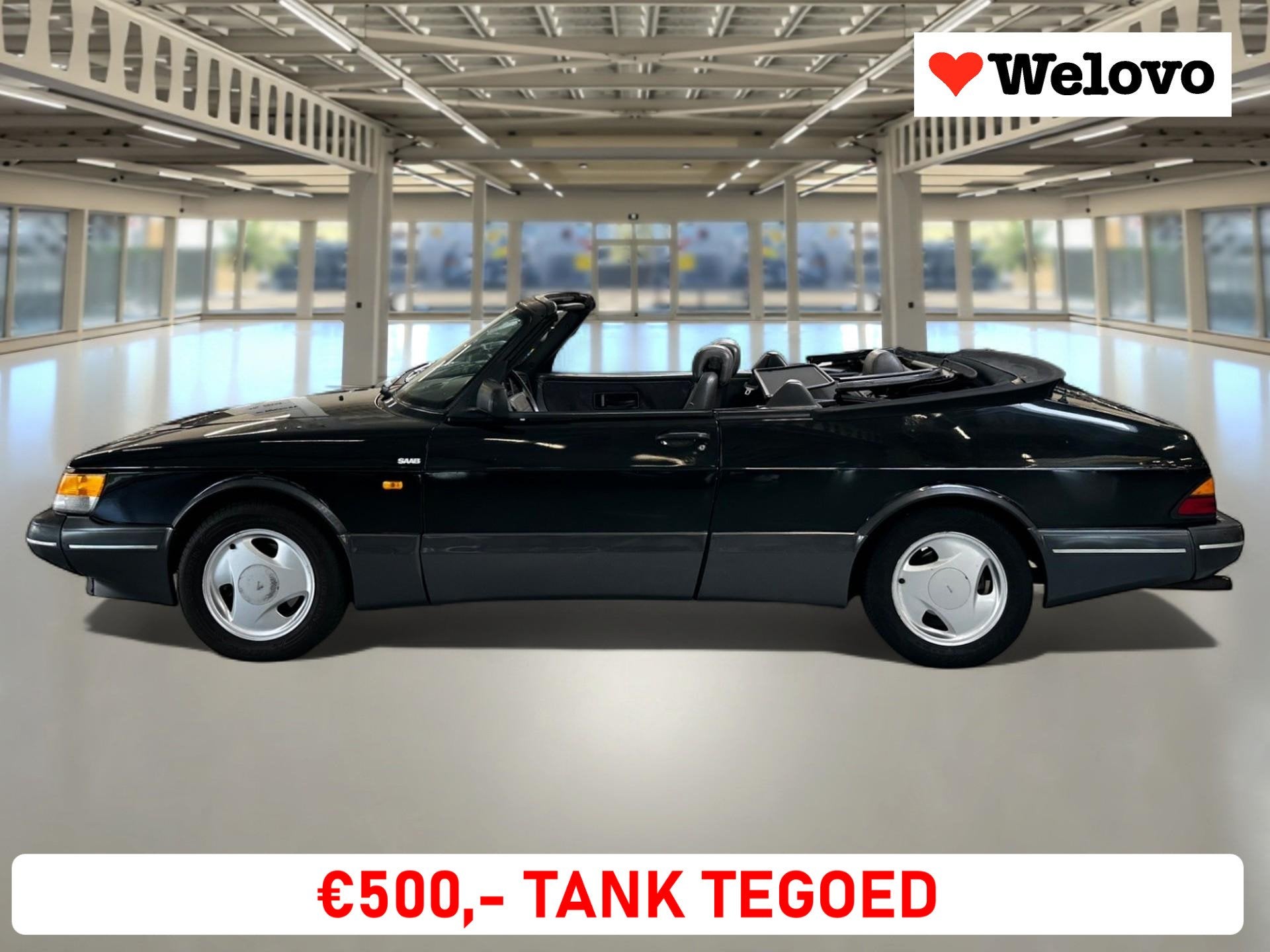 Saab 900 Cabrio 2.0 Turbo 16S Complete historie, nieuwe cabr, Voorwielaandrijving, 1330 kg, Gebruikt, 4 cilinders