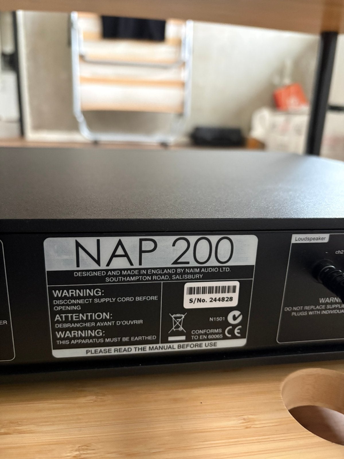 Naim NAP200 + Snaic 4 + OVP, Audio, Tv en Foto, Versterkers en Receivers, Ophalen of Verzenden, Gebruikt, 60 tot 120 watt, Overige merken