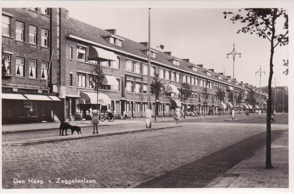 08331 Den Haag - v. Zeggelenlaan, Verzenden, 1940 tot 1960, Ongelopen, Zuid-Holland
