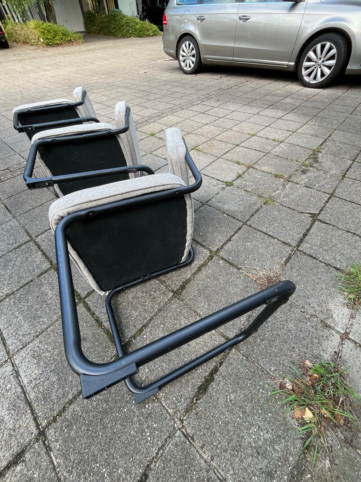 Drie comfortabele stoelen van Gamma, Huis en Inrichting, Ophalen, Gebruikt, Overige kleuren, Drie