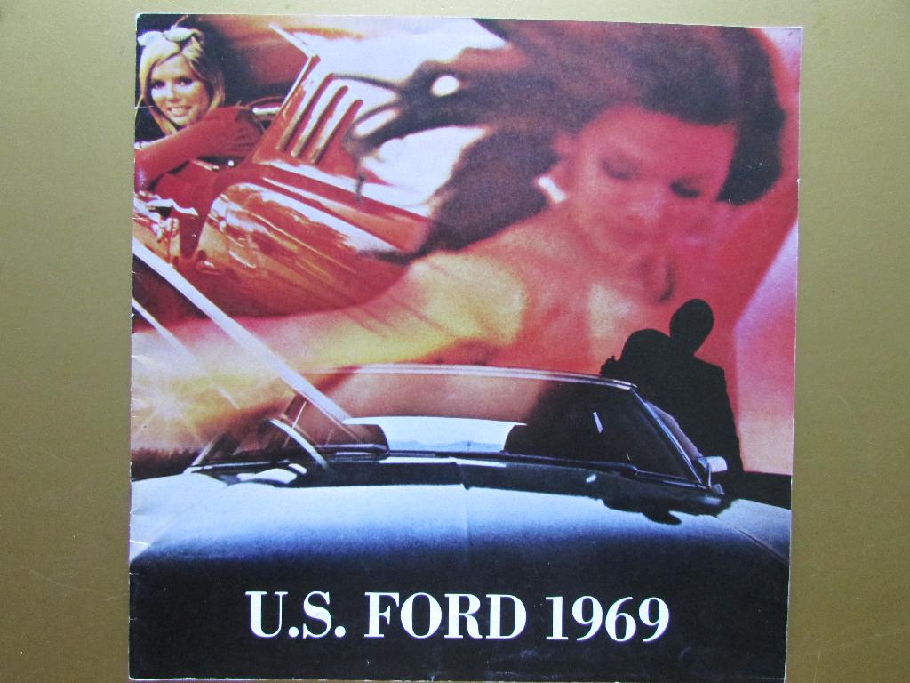 1969 Ford grote brochure, Nederlands, Ophalen of Verzenden, Zo goed als nieuw, Ford