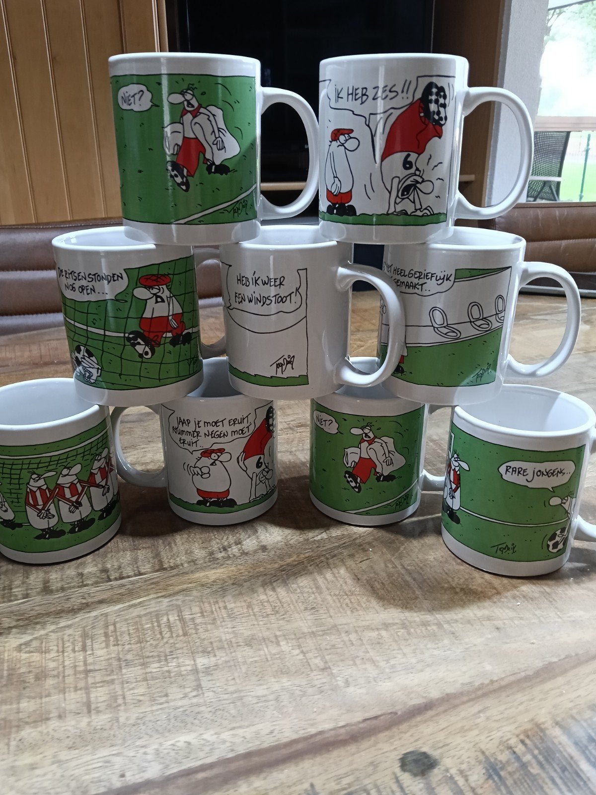 20 Nieuwe FC Knudde Mokken - Unieke Collectie!, Overige typen, Nieuw, Ophalen of Verzenden, Steen/keramiek