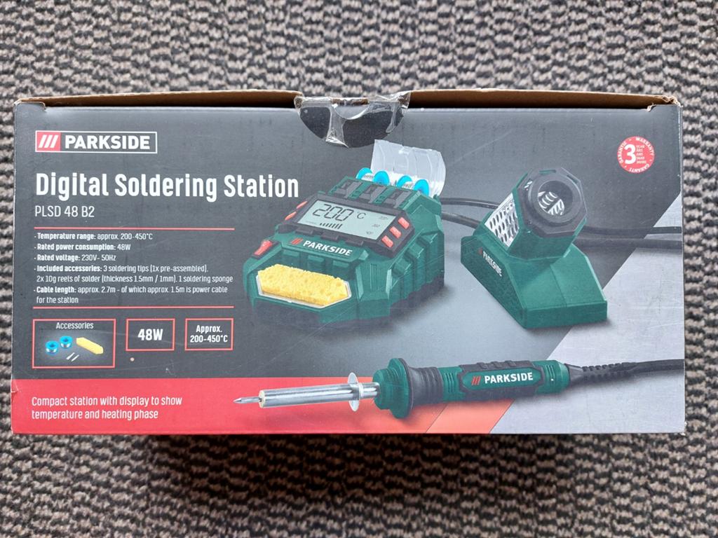 Soldeerstation Parkside Lidl, Ophalen of Verzenden, Nieuw, Minder dan 150 ampère