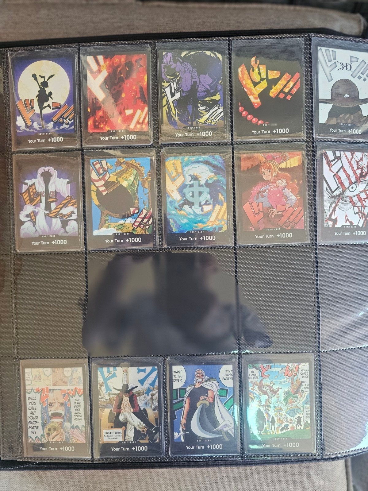 Grote collectie Diverse one piece cards dons, Ophalen of Verzenden, Nieuw, Meerdere kaarten, Foil