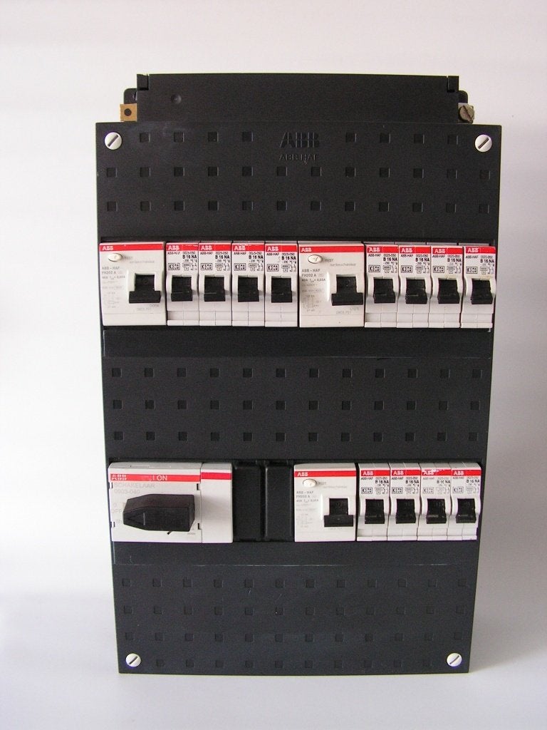 ABB busboard 3-fase groepenkast ( 12 groepen ), Ophalen of Verzenden, Gebruikt, ABB, Overige typen