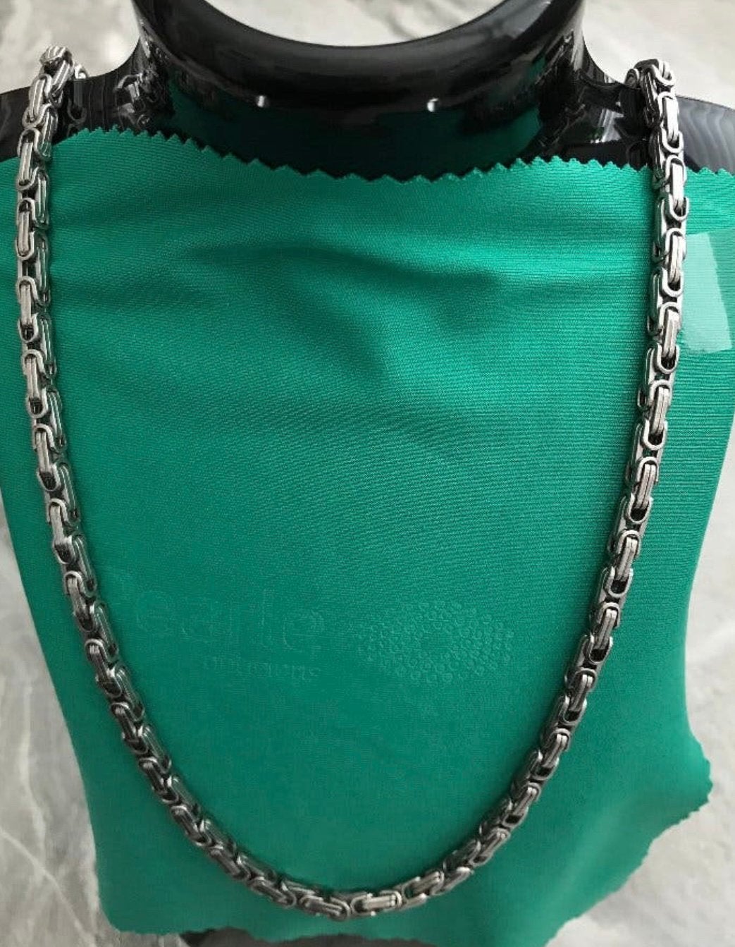 Koningsketting massief Tibet zilver 70 CM -NIEUW-, Ophalen of Verzenden, Nieuw, Zilver, Overige materialen