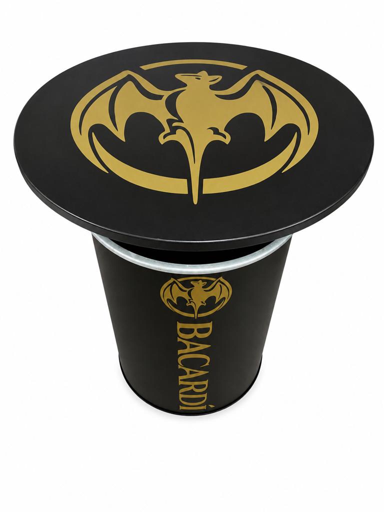 Bacardi Black & Gold Statafel Bartafel Zwart Goud Baco Rum, Ophalen, Nieuw