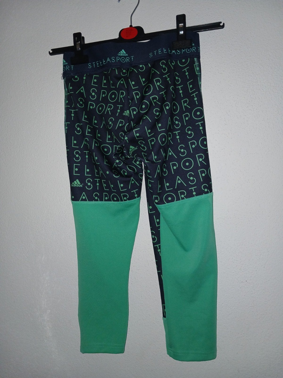 Adidas StellaSport sportlegging - Maat S, Kleding | Dames, Ophalen of Verzenden, Adidas StellaSport, Maat 36 (S), Groen