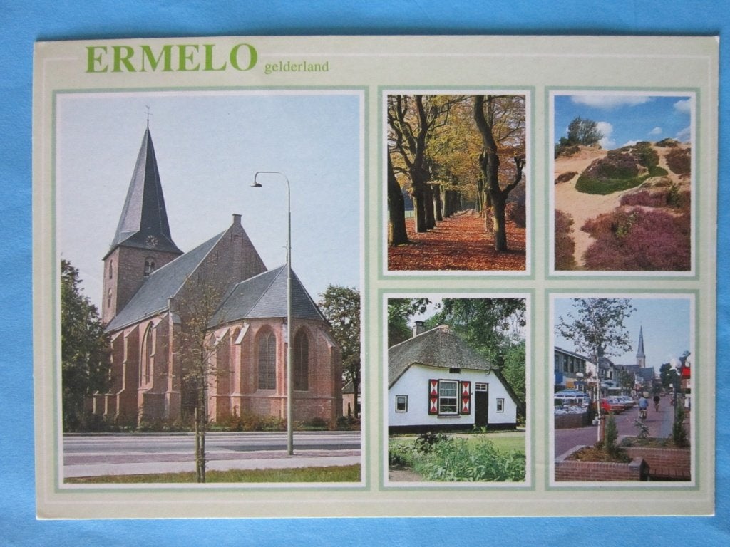 Ansichtkaart: Ermelo. Gelderland, Ophalen of Verzenden, 1980 tot heden, Gelopen, Gelderland