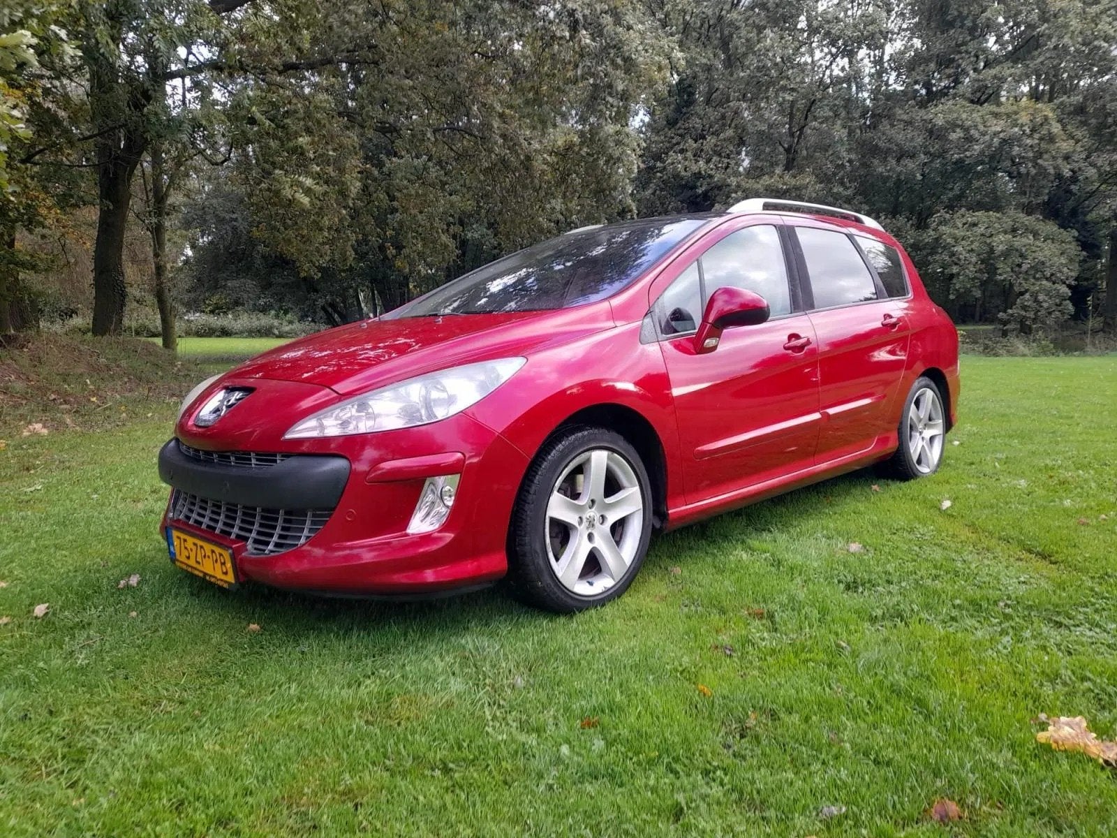 Peugeot 308 sw1.6thp xt, Auto's, Peugeot, Gebruikt, Zwart, 4 cilinders, 150 pk